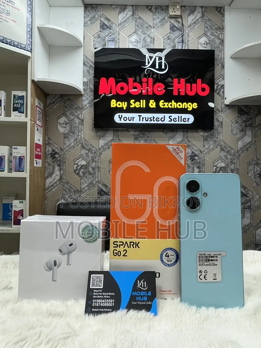 Tecno Spark GO 2 4/64 (Used)
