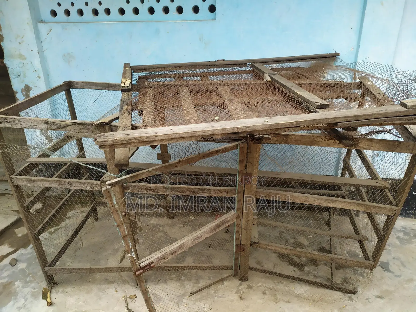 খাচা বিক্রি করা হবে