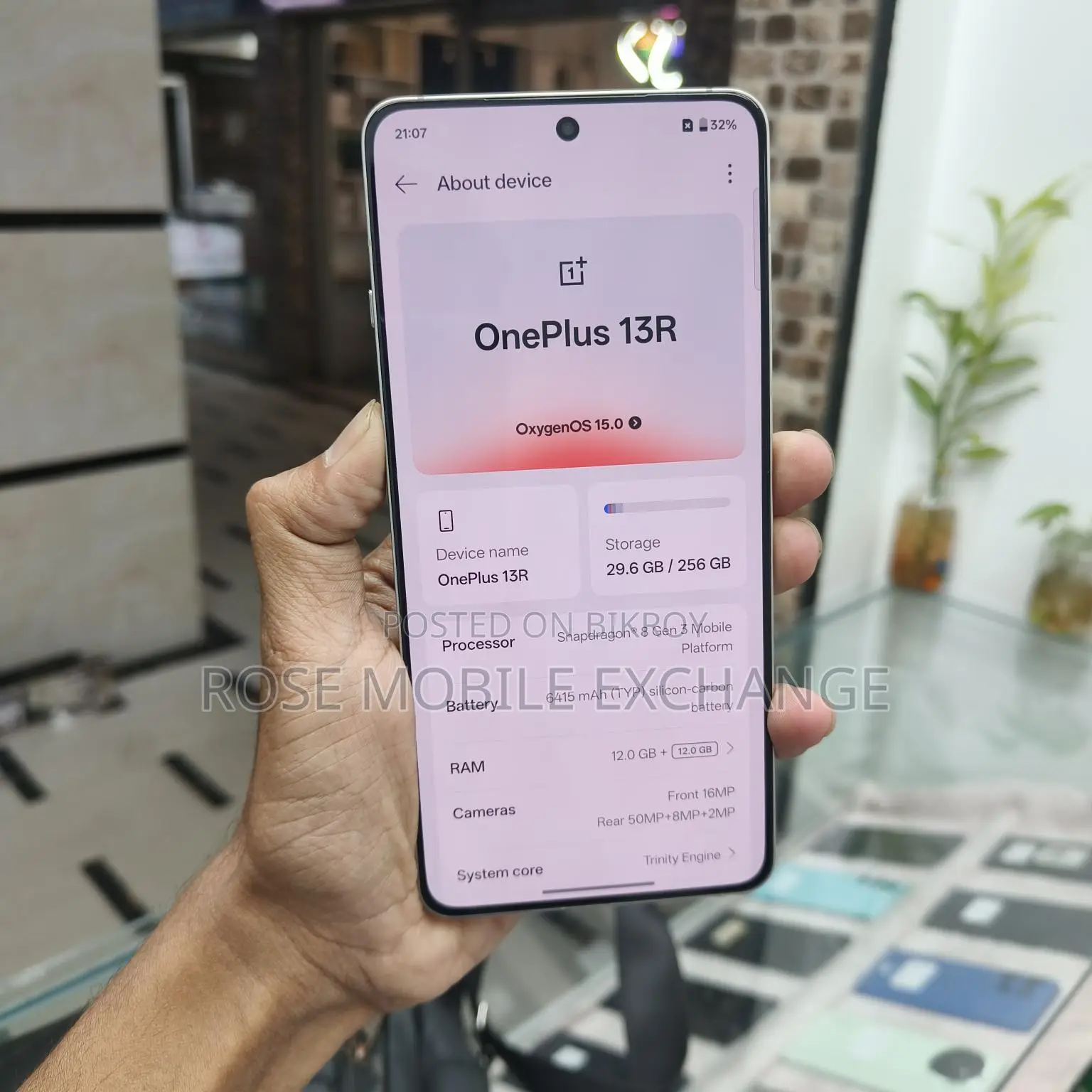 OnePlus 12/256gb 13R 100% (Used)