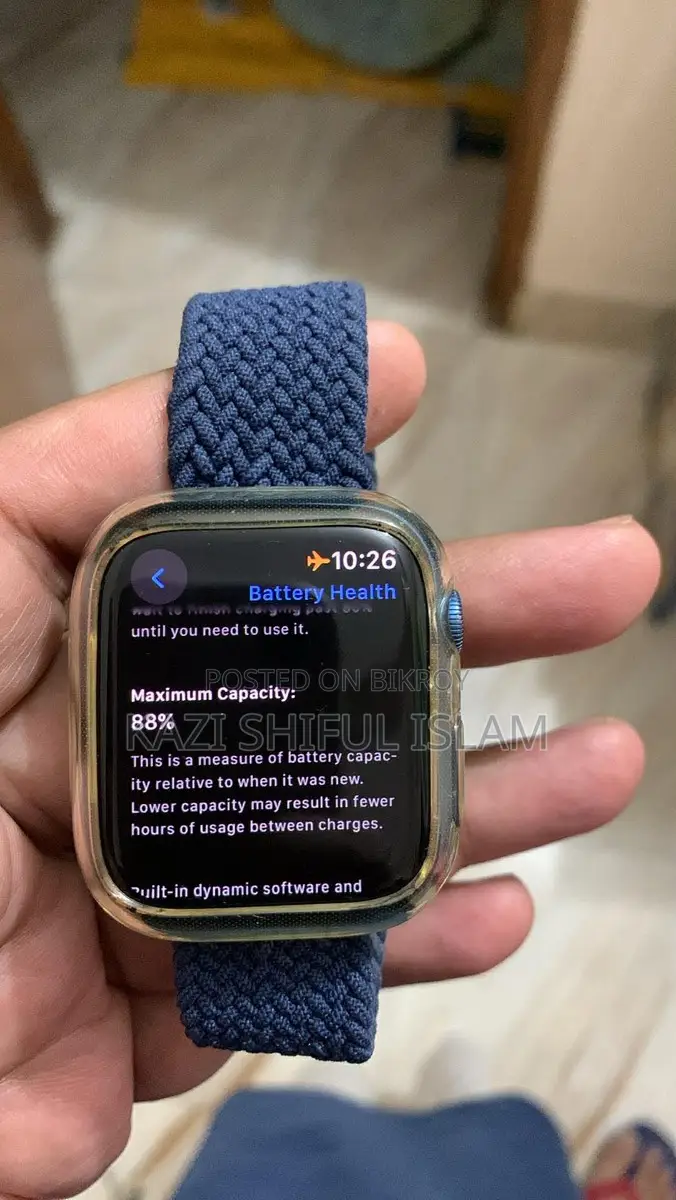 Apple Watch Series 7 45mm Blue Cellular + GPS