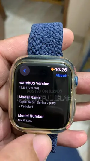 Apple Watch Series 7 45mm Blue Cellular + GPS