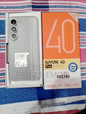 Tecno Spark 40 pro (Used)