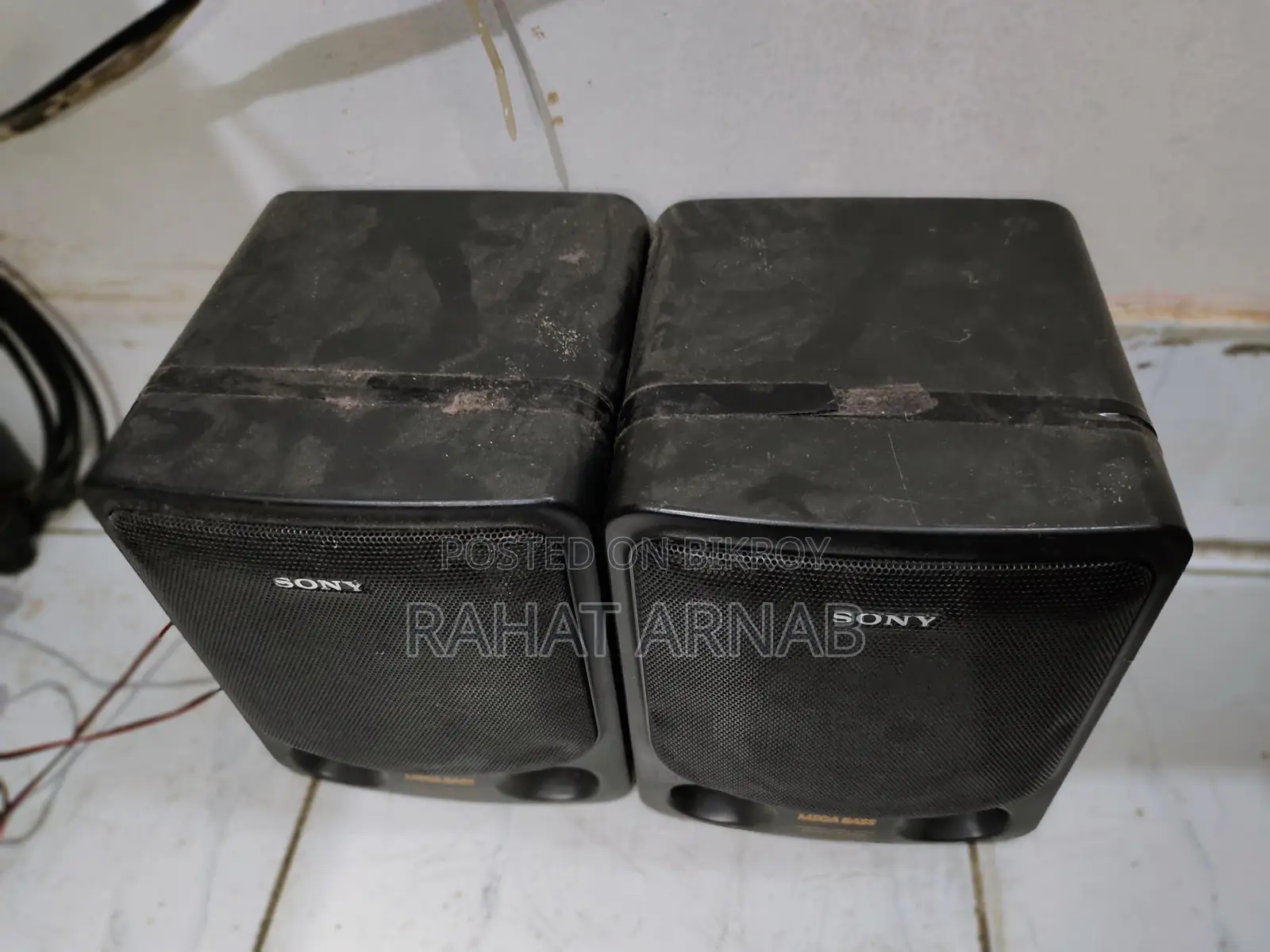 Sony Speaker 2 Pcs Full Fresh & 4440ic Amplifier
