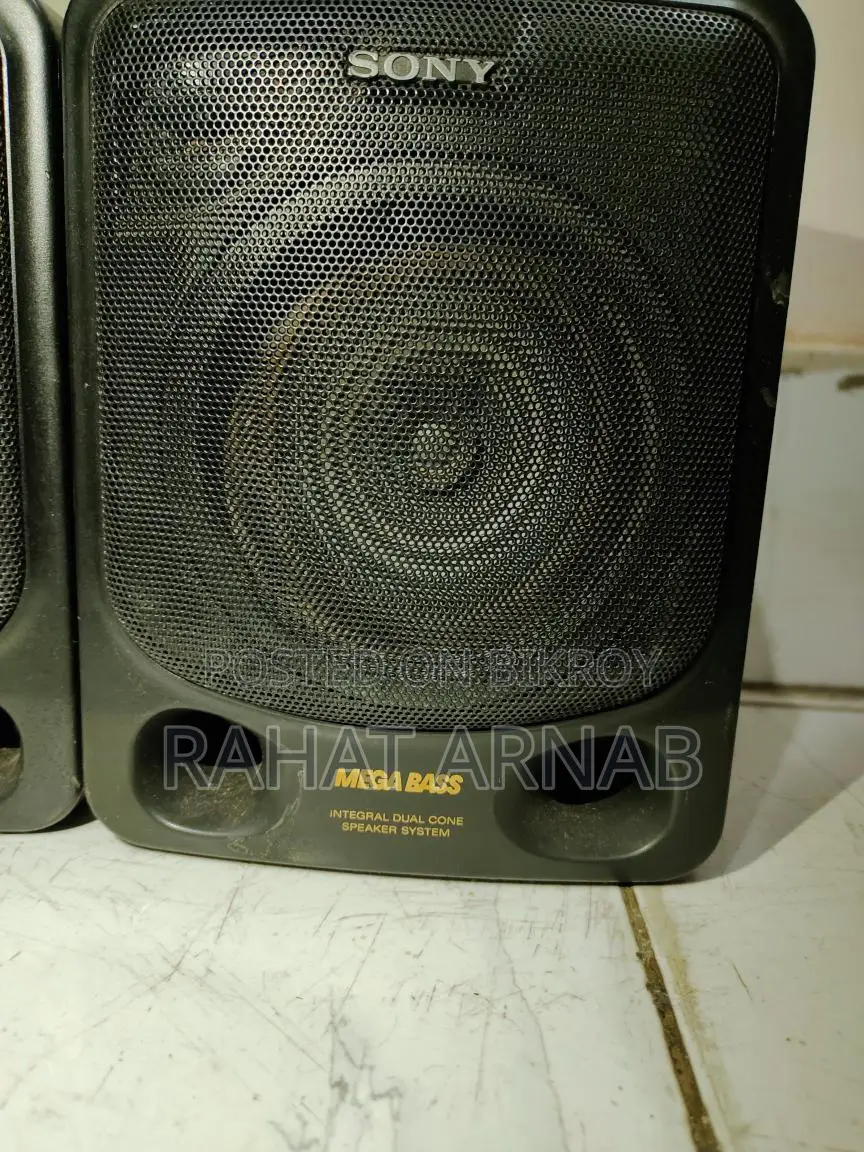 Sony Speaker 2 Pcs Full Fresh & 4440ic Amplifier