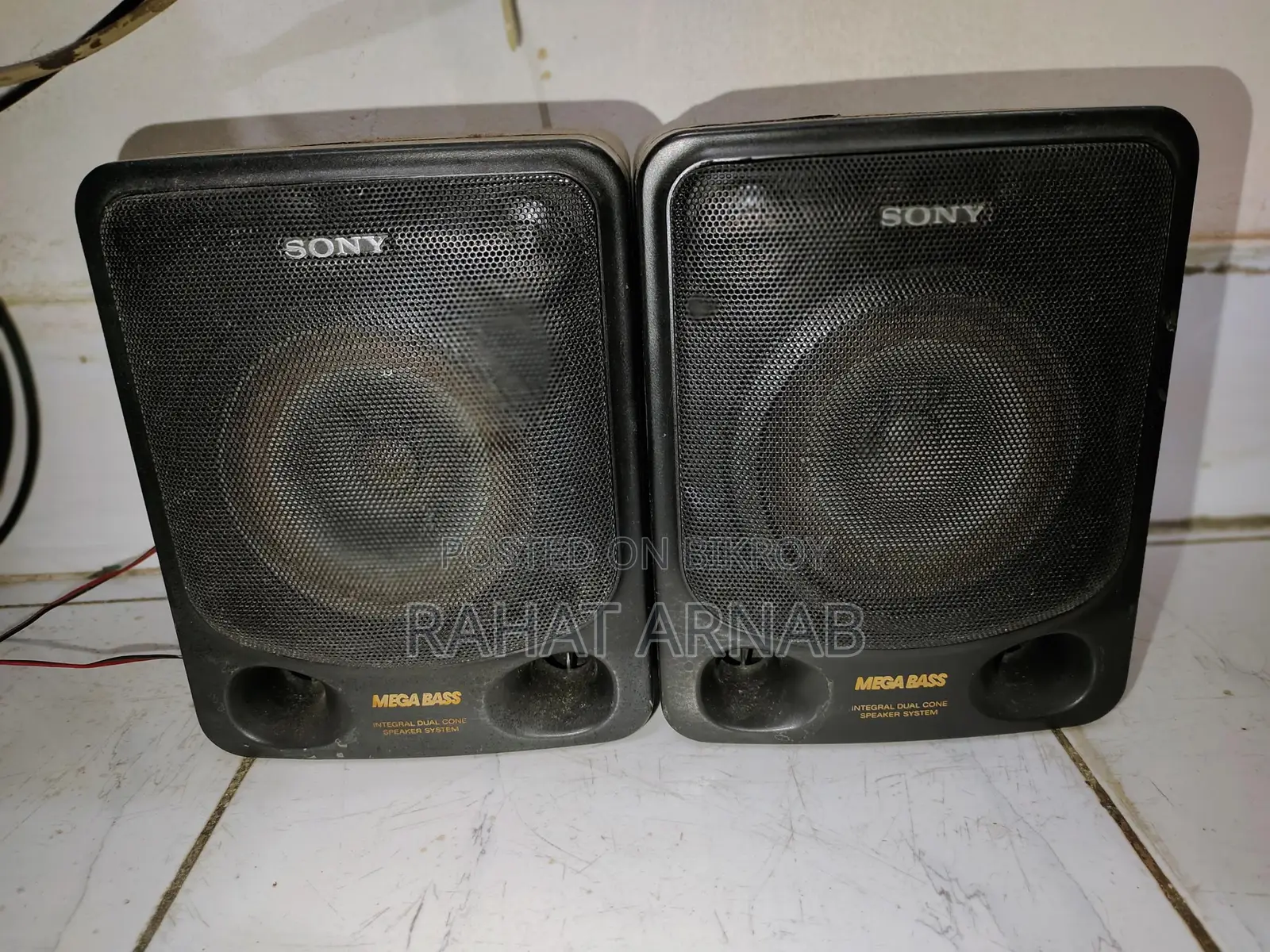 Sony Speaker 2 Pcs Full Fresh & 4440ic Amplifier