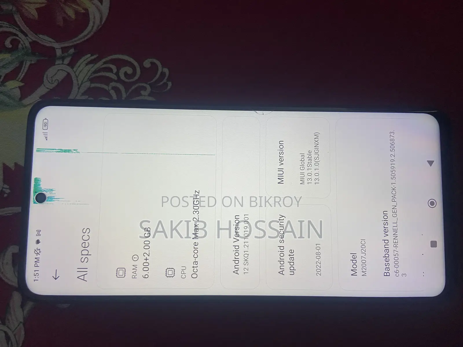 Xiaomi Poco X3 (Used)
