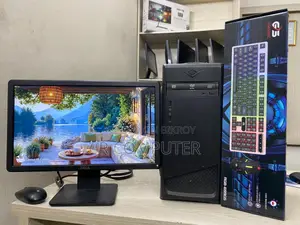 Desktop Computer-DDR-3 PC_Dual Core-HDD 500GB-Dell 19"Monitor_Ram 4GB
