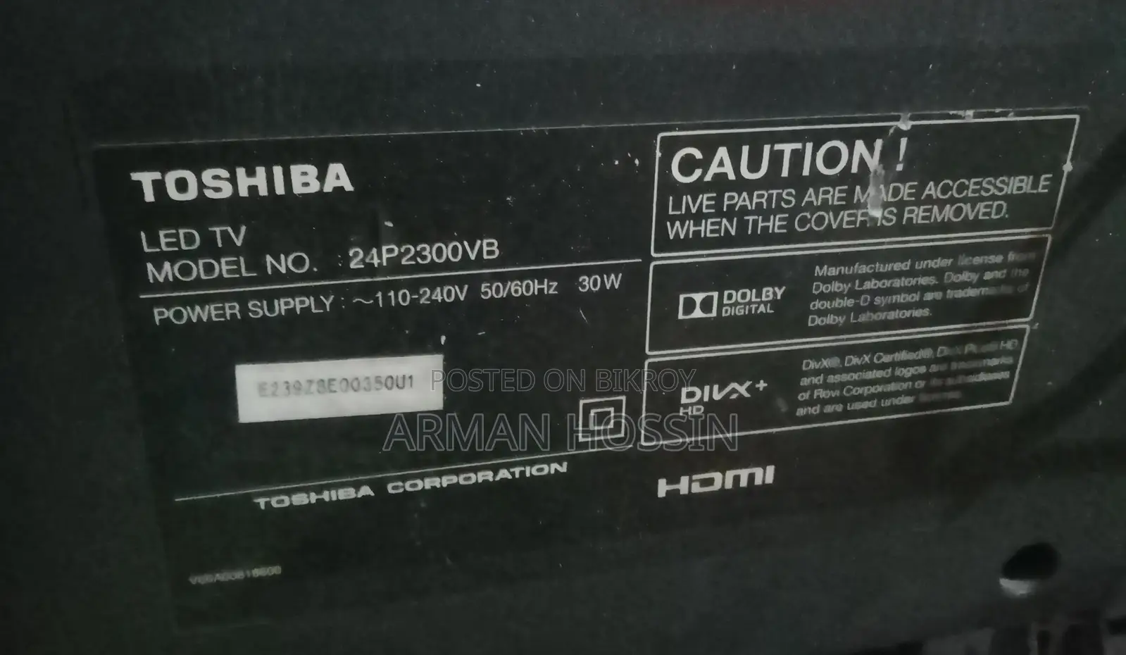 Toshiba TV for Sale
