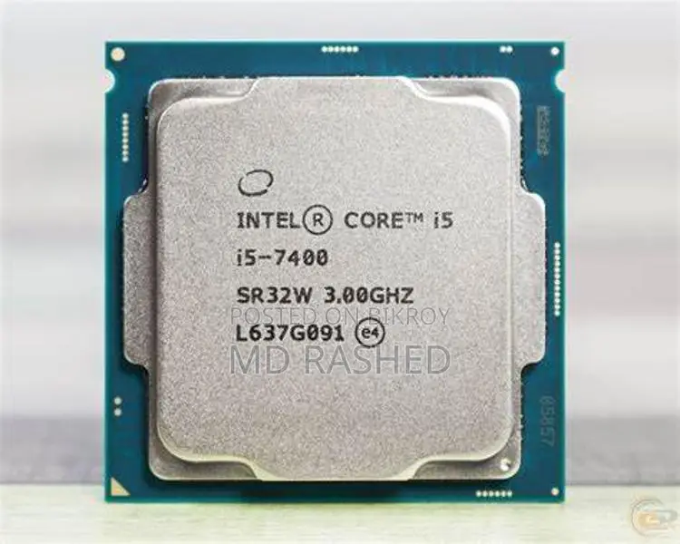 Core i5- 7th Gen, Max Speed: 3.50GHz, 4 Cores, Threads
