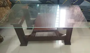 Modern Glass Tea Table in Excellent Condition for Sale