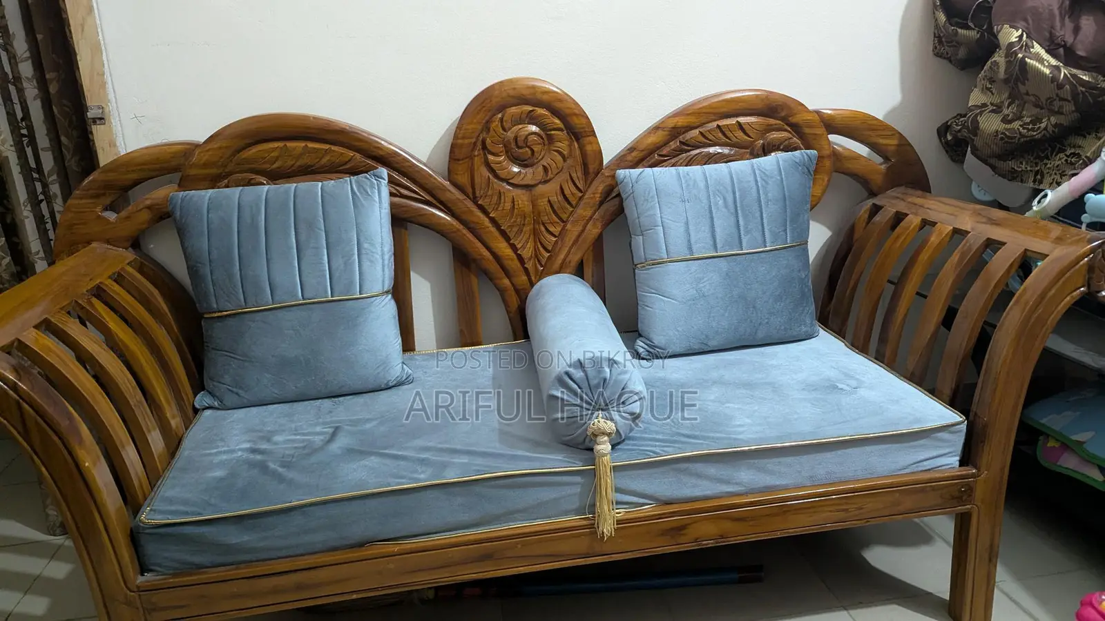 Teak Wood Divan for Sale