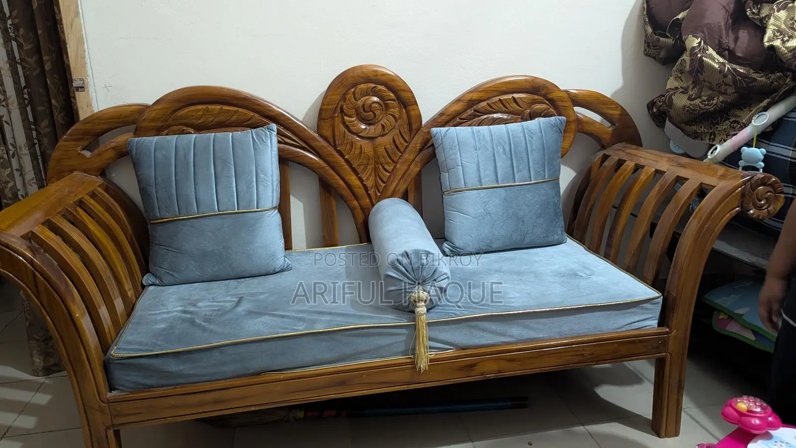 Teak Wood Divan for Sale