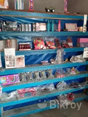 Shop decoration and stock for sale