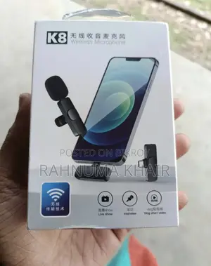 K8 Wireless (Type-C) Lavaliere Microphone - Noise cancelling