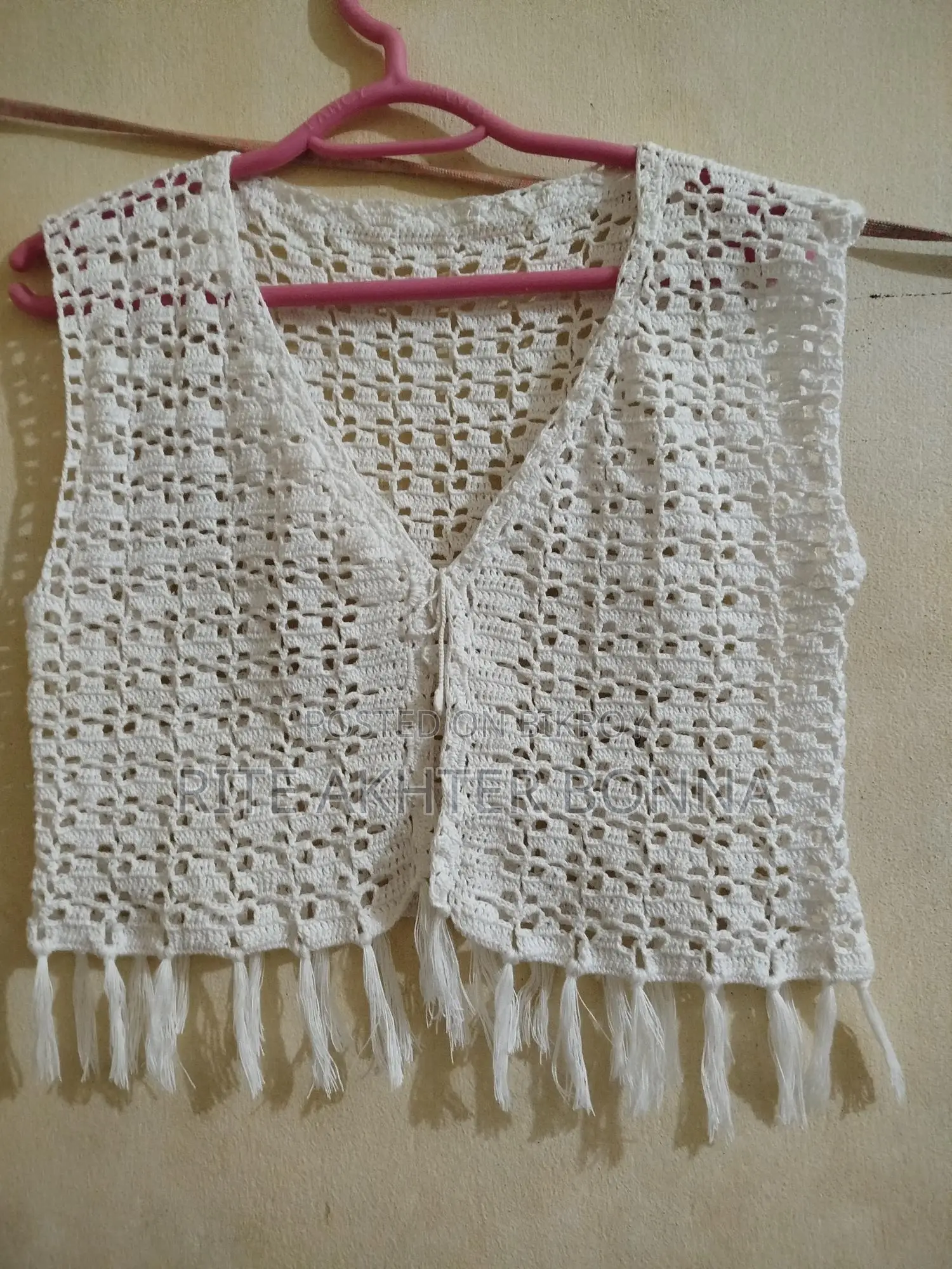 Crochet Vest