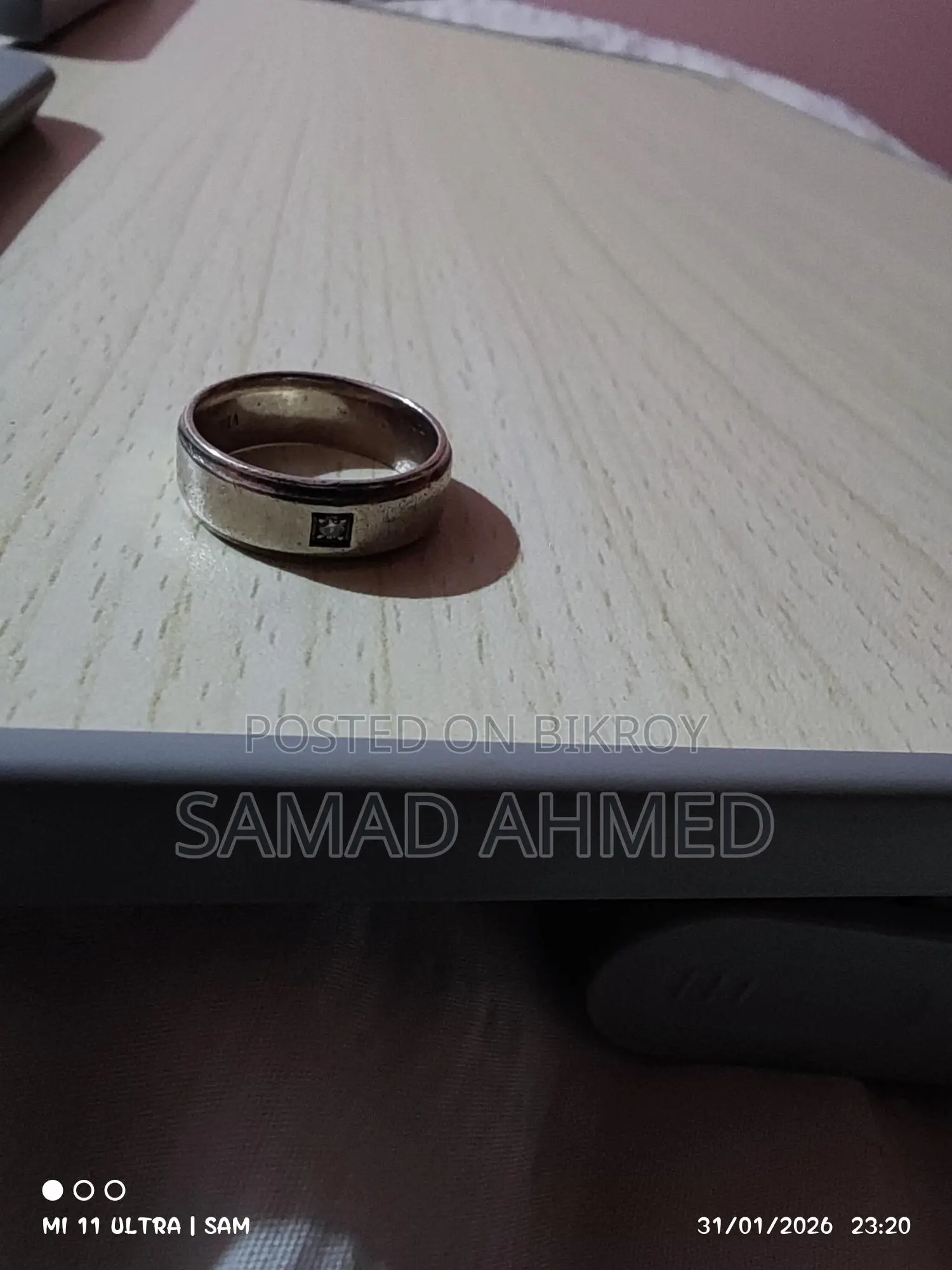 Sterling Silver Wedding Band/Ring