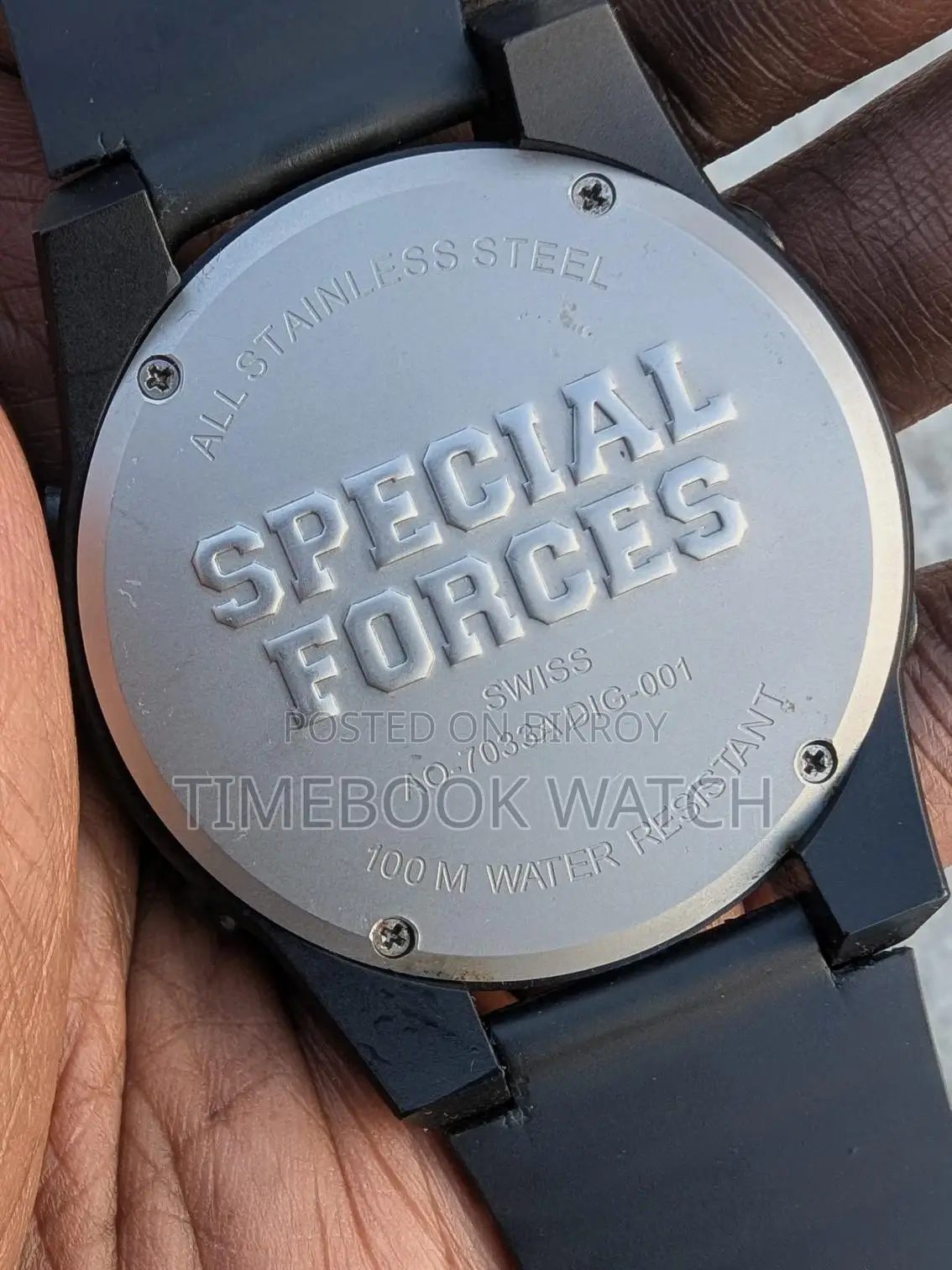 SPECIAL FORCES Watch Made in Switzerland 100%