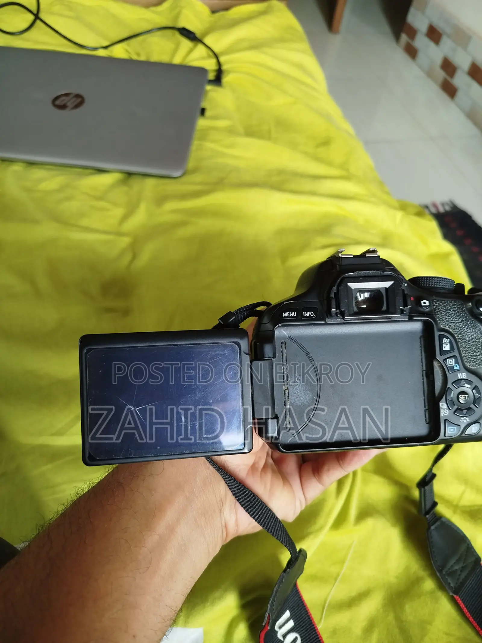 Camera to be sold with complete set.