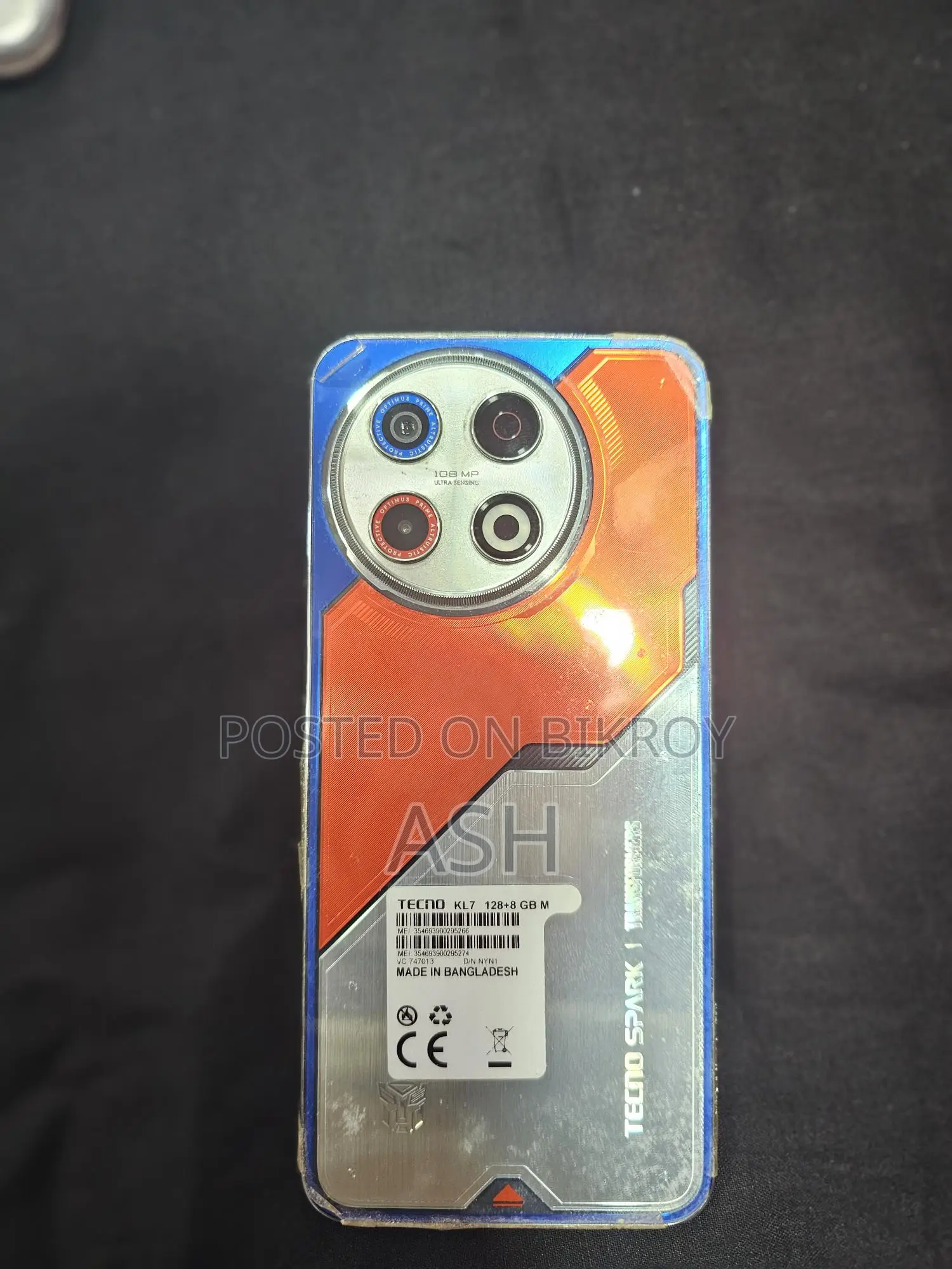 Tecno Spark 30 pro (Used)