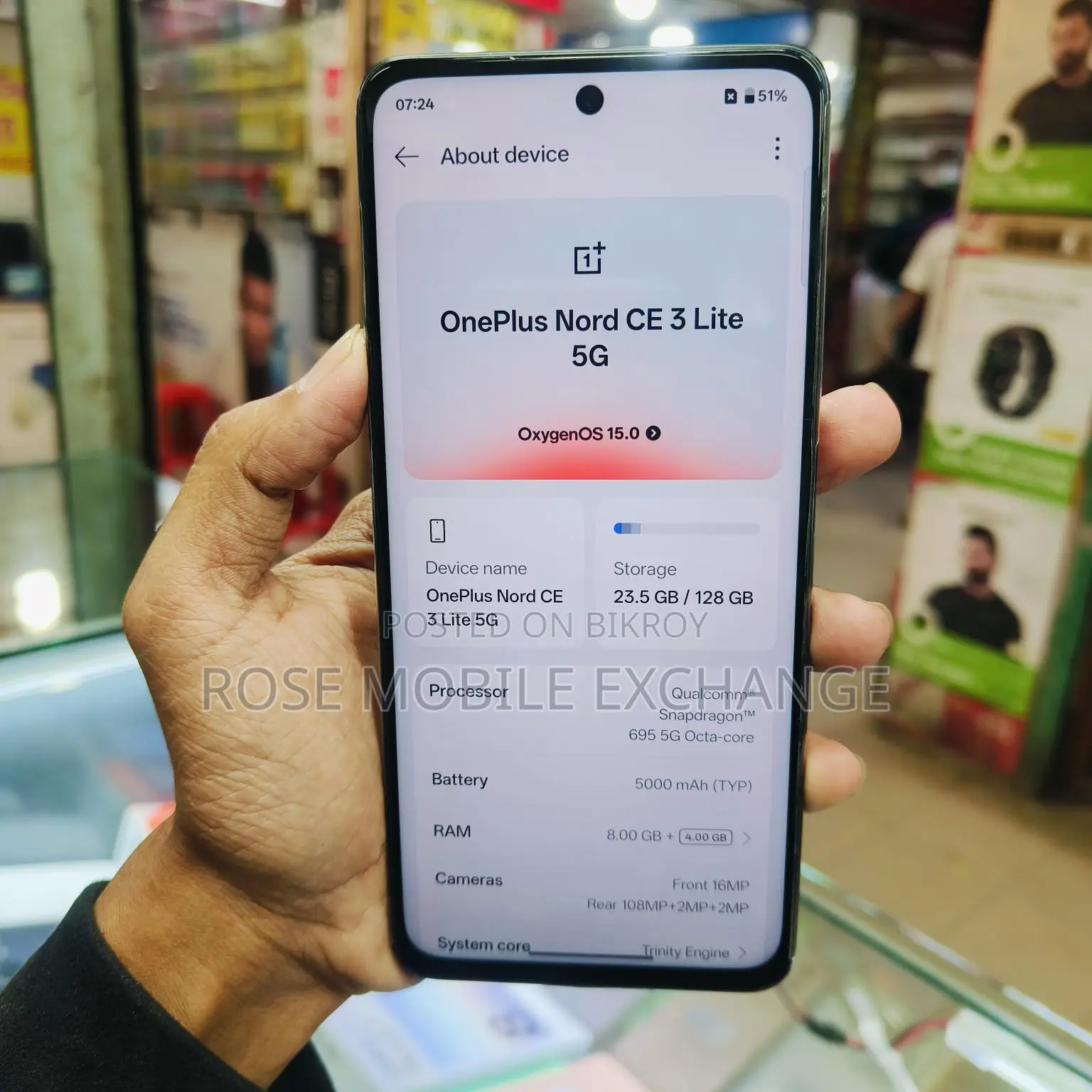OnePlus Nord CE3 Lite 5g (Used)