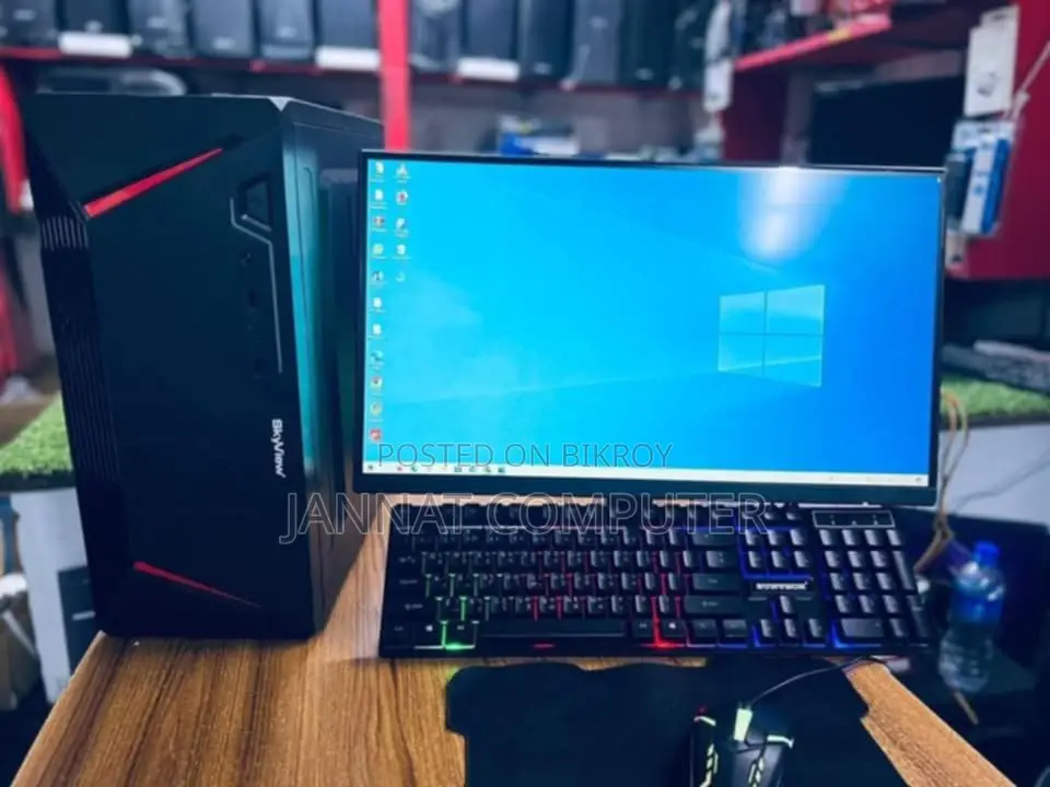 পাইকারি মেলা Core i3+H-81বোর্ড+রাম 8GB+1000GB+SSD 128GB+lg 19"LED