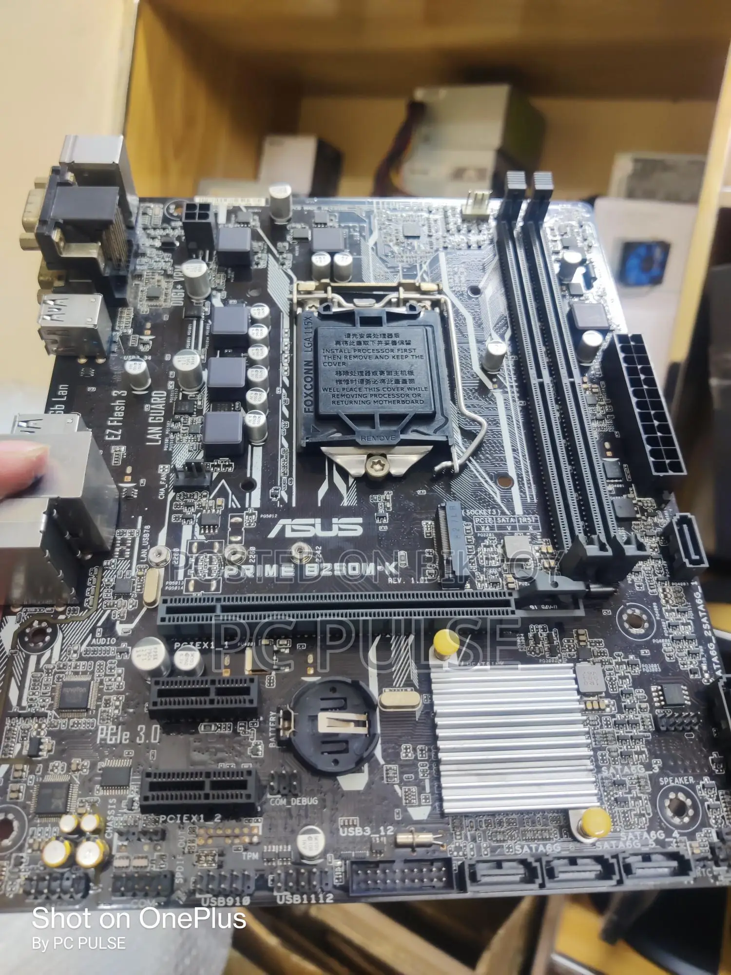 Asus Prime 250 korean motherboard with 1 year warranty