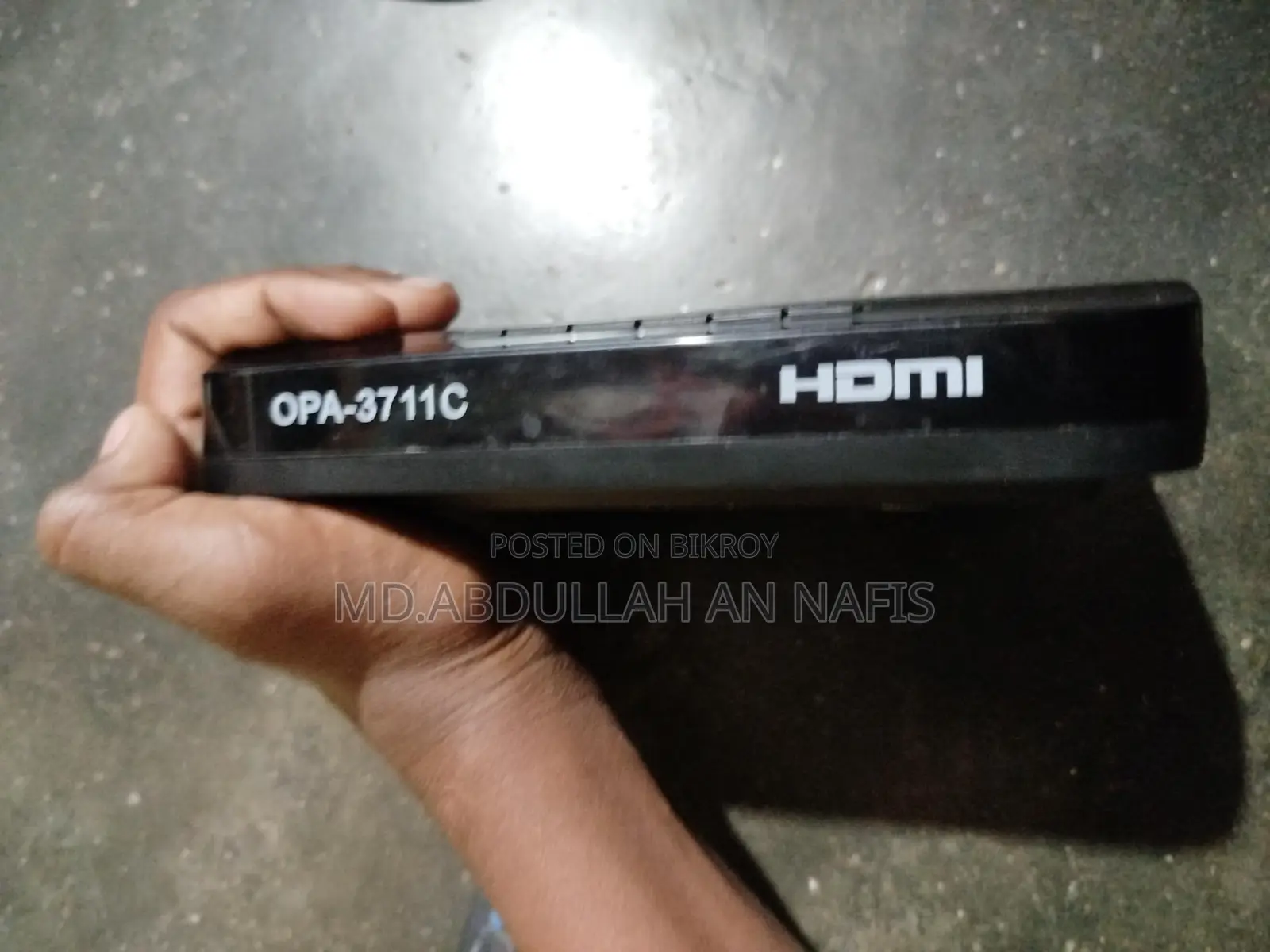 Setup Box + Remote Charger Jack Cable