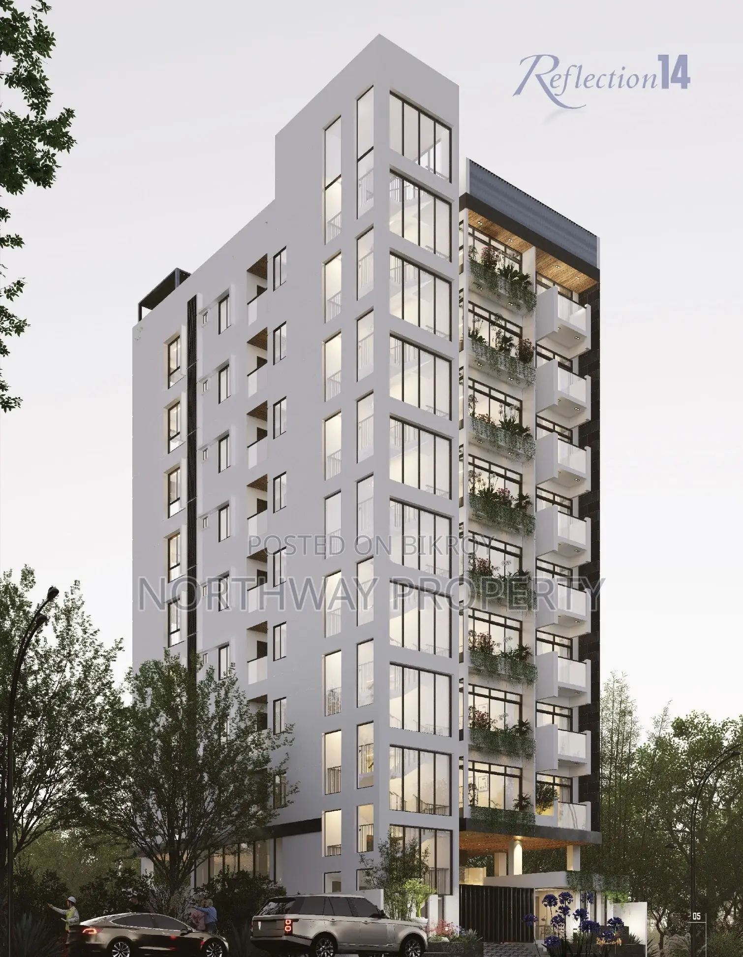 4-Bed Fairface Apartment with Two-Side Open at JOLSHIRI