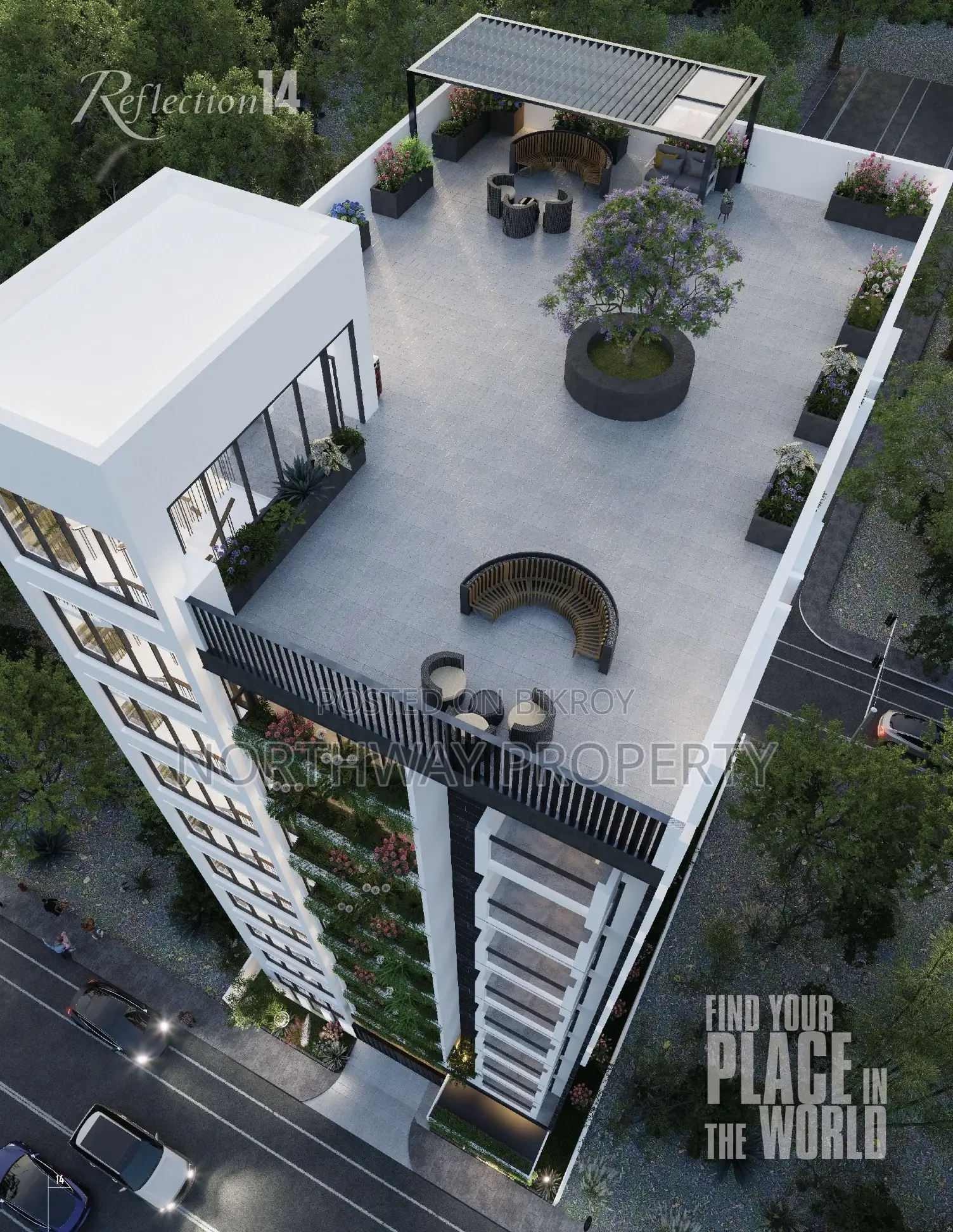 4-Bed Fairface Apartment with Two-Side Open at JOLSHIRI