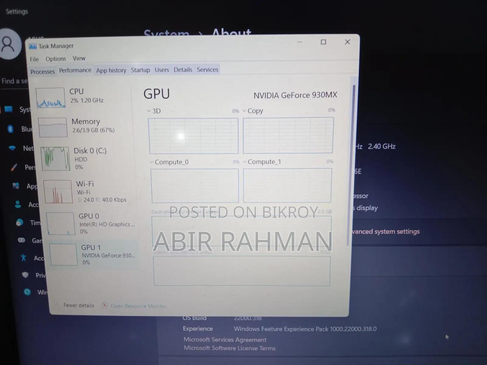 Asus_Core i3 7th Gen_Nvidia 930mx