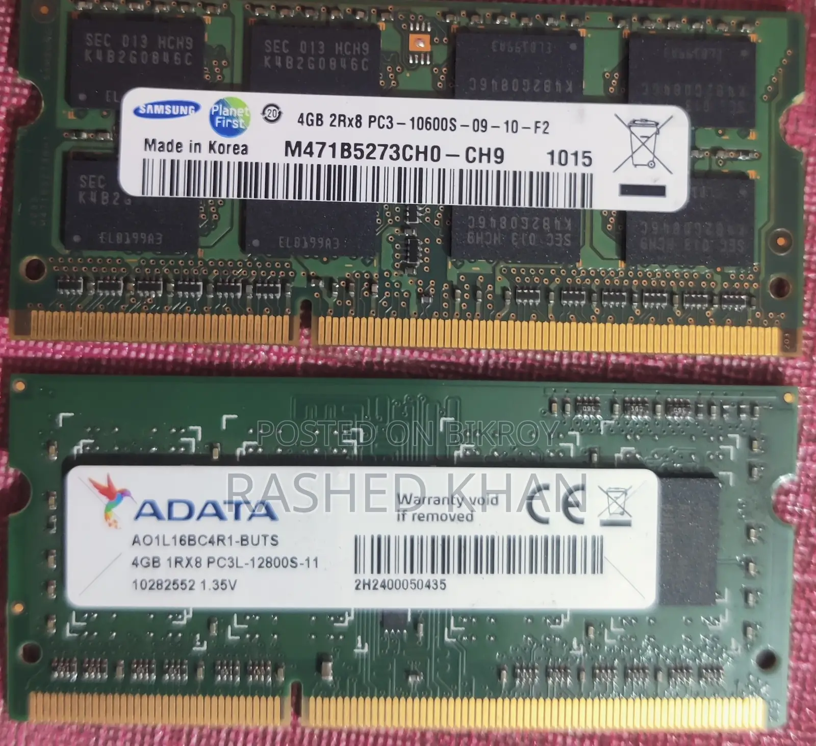 Laptop RAM DDR3 4GB