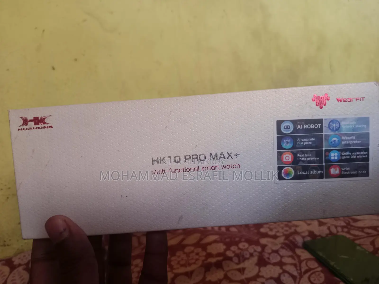 Hk 10 Pro Max + Smart Wacth