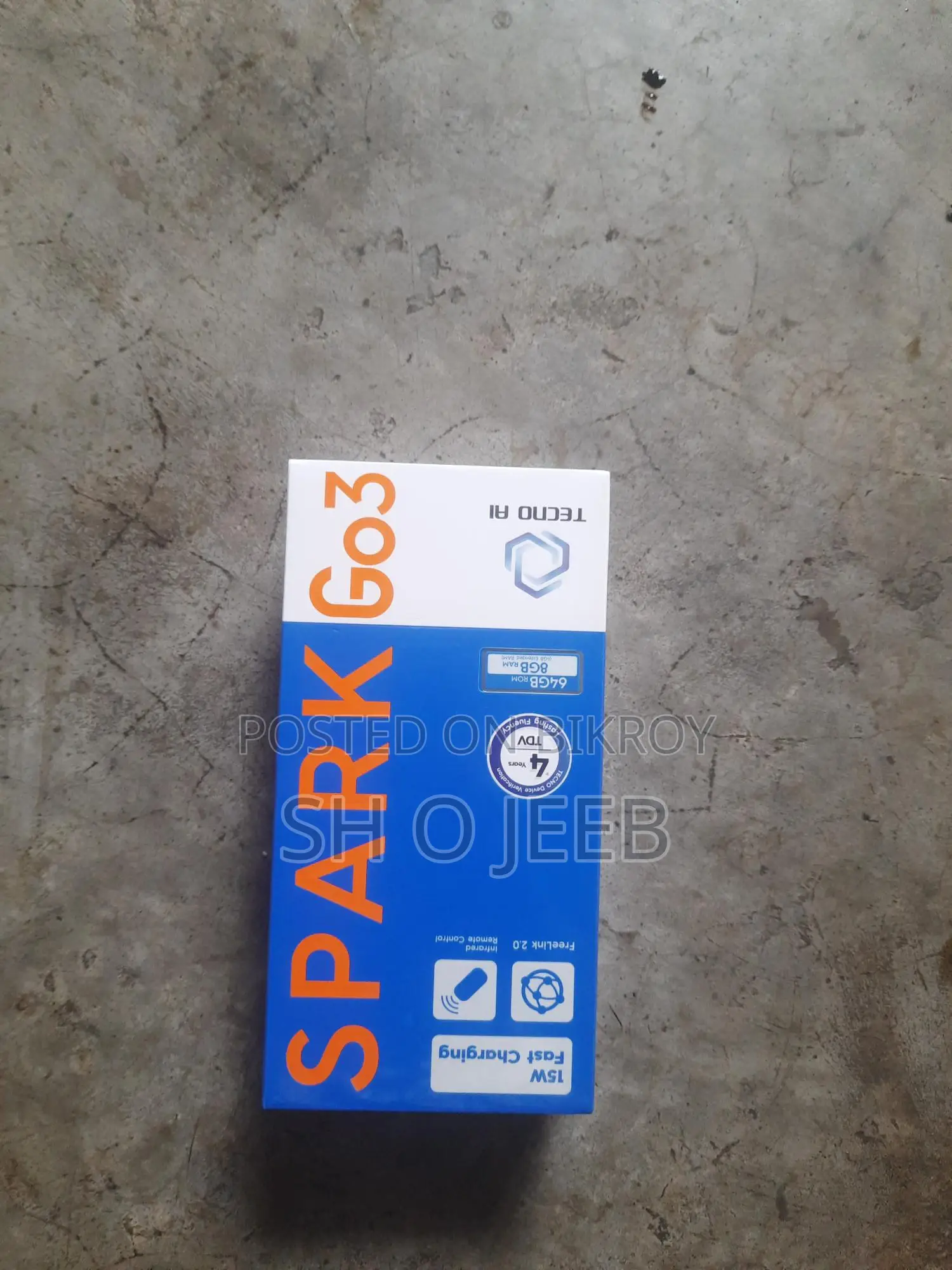 Tecno spark go 3 (Brand New)