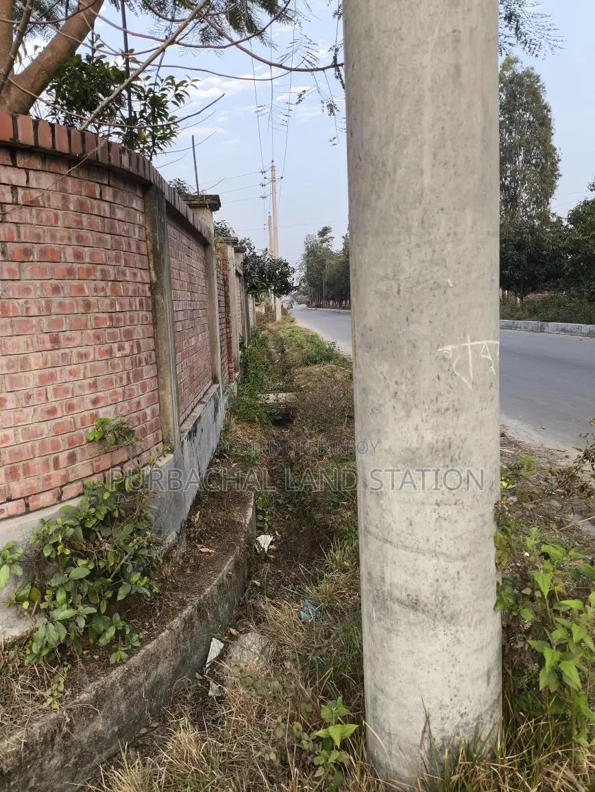 75ft Road North-West Corner 8.5 Katha Plot For Sale, Sector: 18, Purbachal