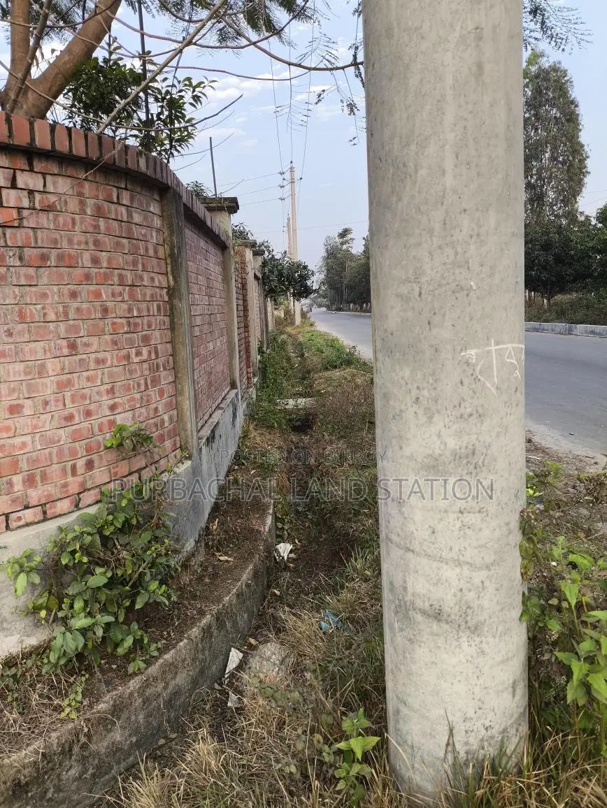 75ft Road North-West Corner 8.5 Katha Plot For Sale, Sector: 18, Purbachal