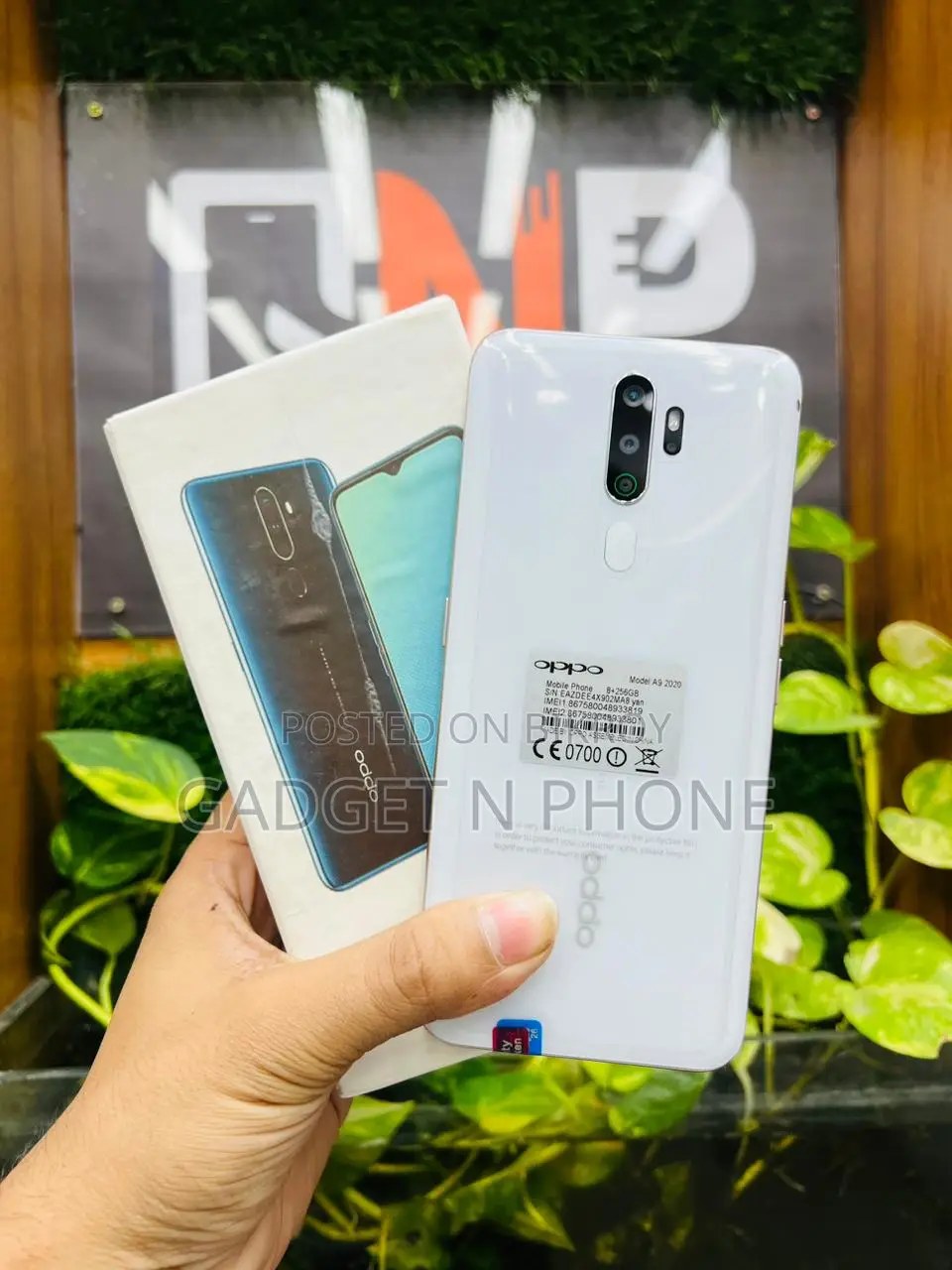 OPPO A9 2020 8000tk (Used)