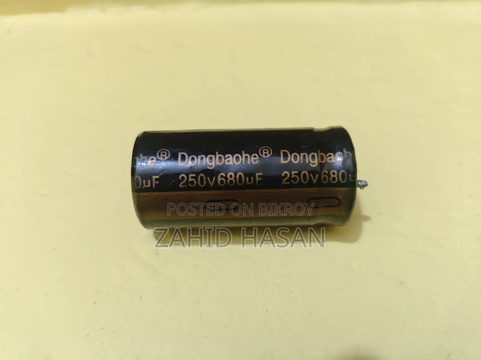 680uF 250V Electrolytic Capacitor, Snap In, 105ºC, Nichicon GN Series