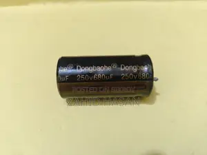 680uF 250V Electrolytic Capacitor, Snap In, 105ºC, Nichicon GN Series