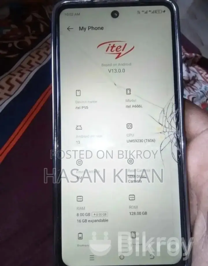 Itel P55+ (Used)