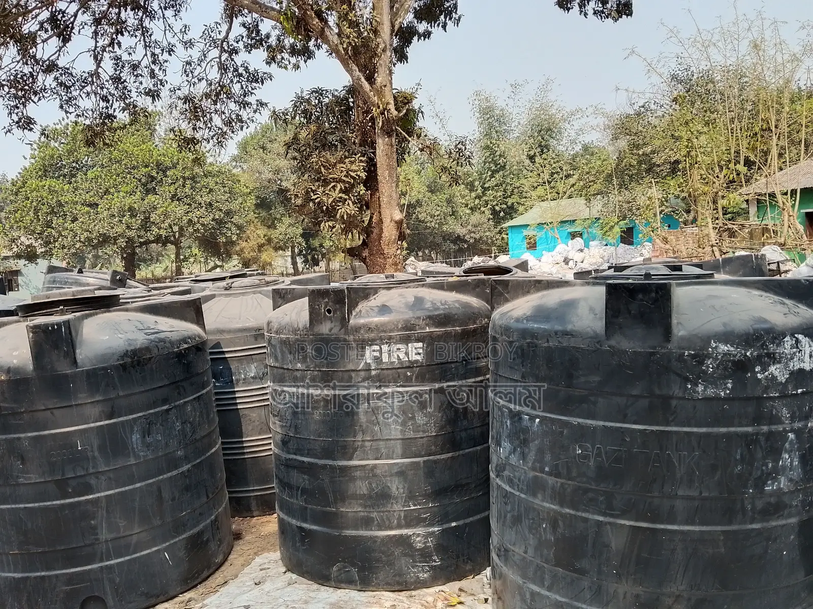 2000 Liter Gazi Tank