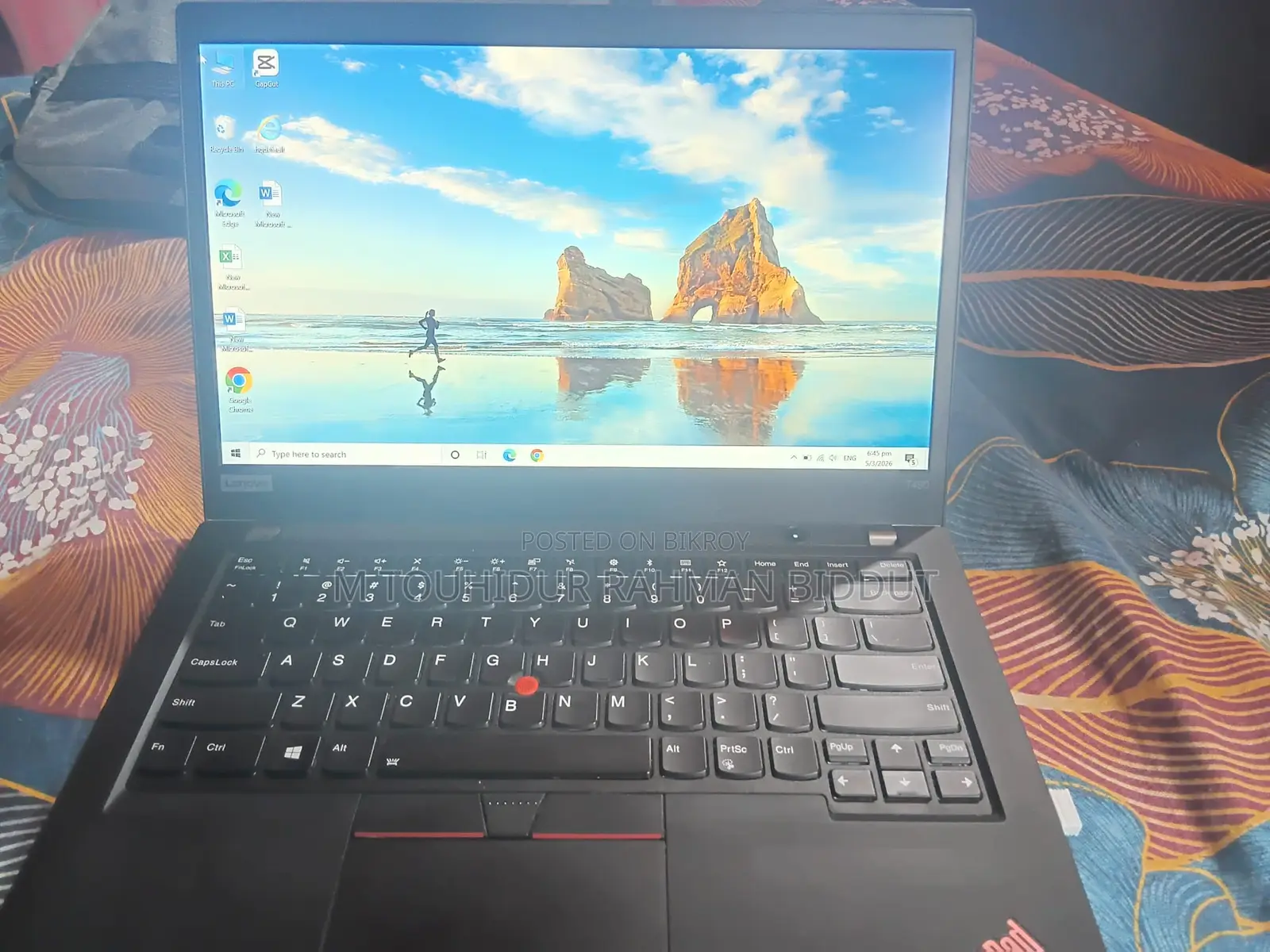 Lenovo ThinkPad T490 - i5 8th Gen 8/256GB (Singapore Variant)