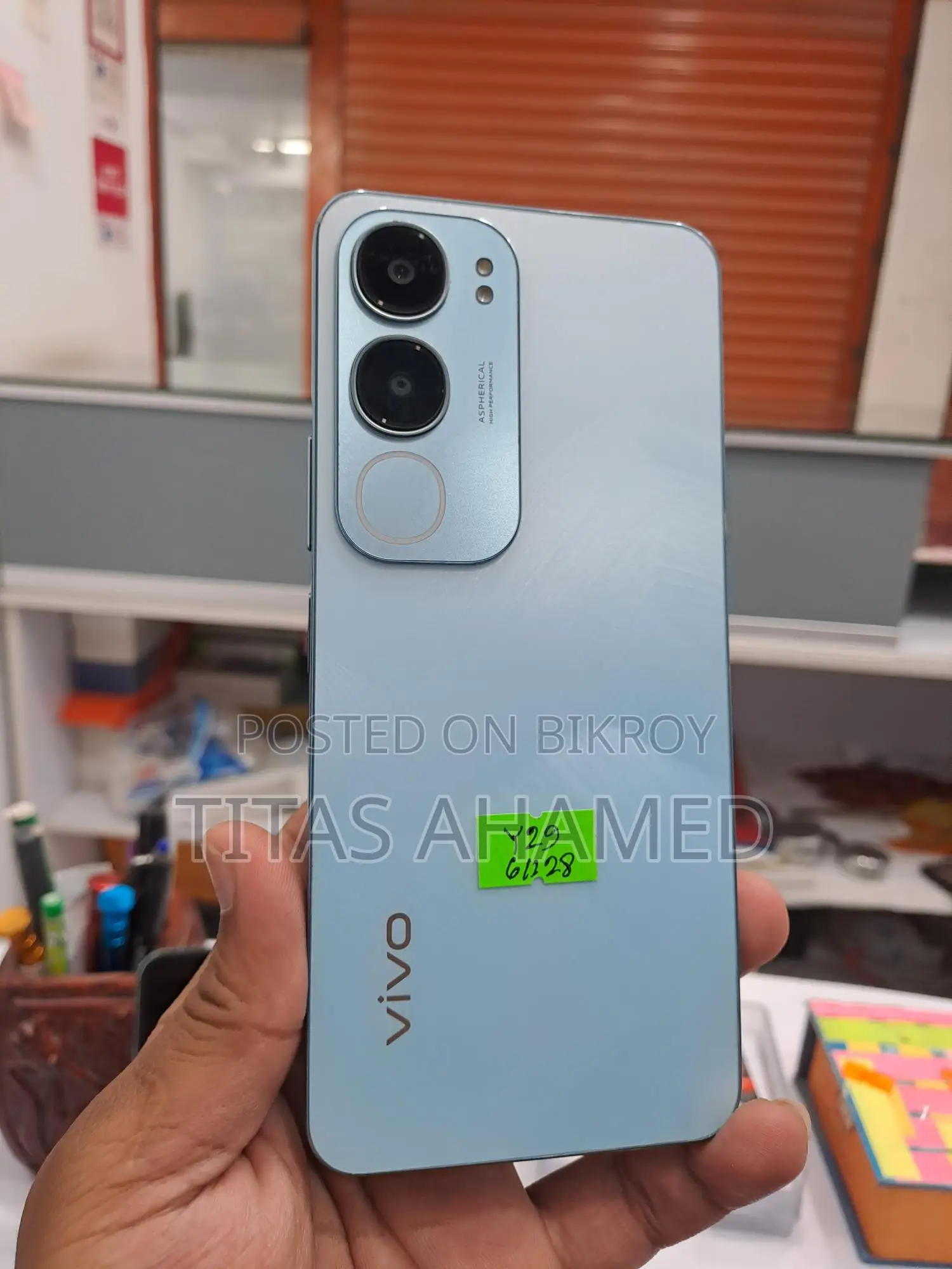 Vivo Y29 5g 6+128 fresh (Used)