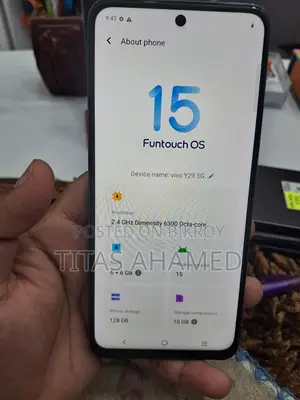 Vivo Y29 5g 6+128 fresh (Used)