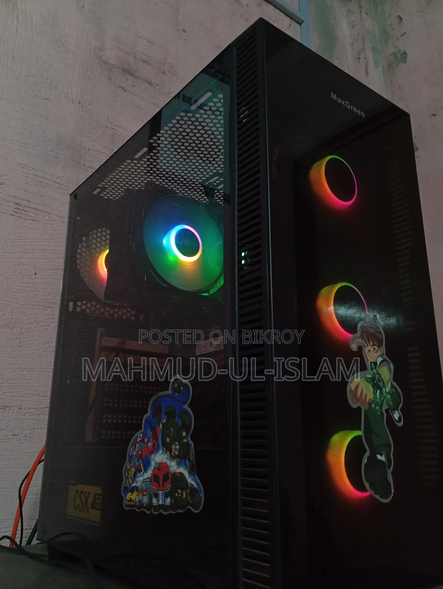 Ryzen 5 5600G গেমিং / কন্টেন্ট ক্রিয়েশন পিসি – 16GB RAM