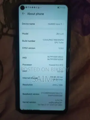 Huawei Nova 7i (Used)