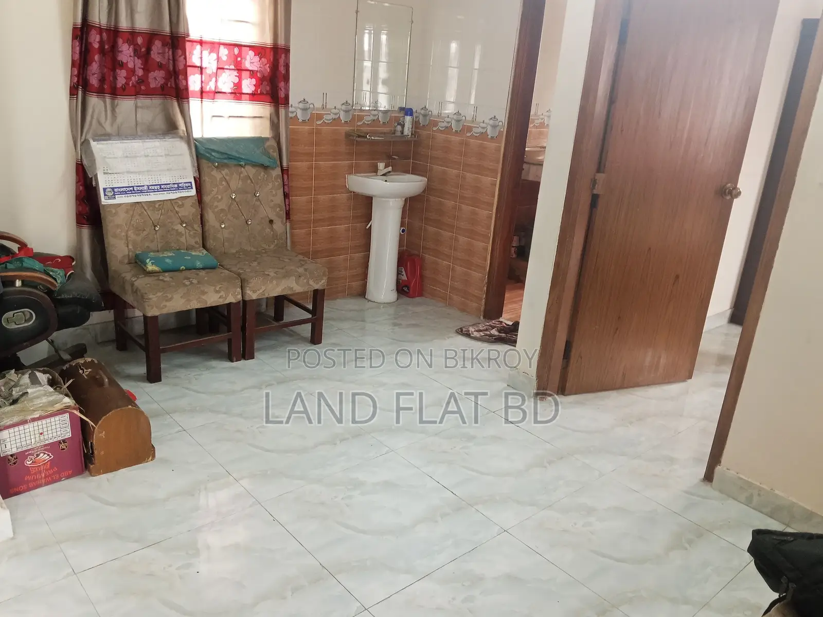 1ST FLOOR # SOUTH FACING @ FLAT FOR SALE 880 SFT