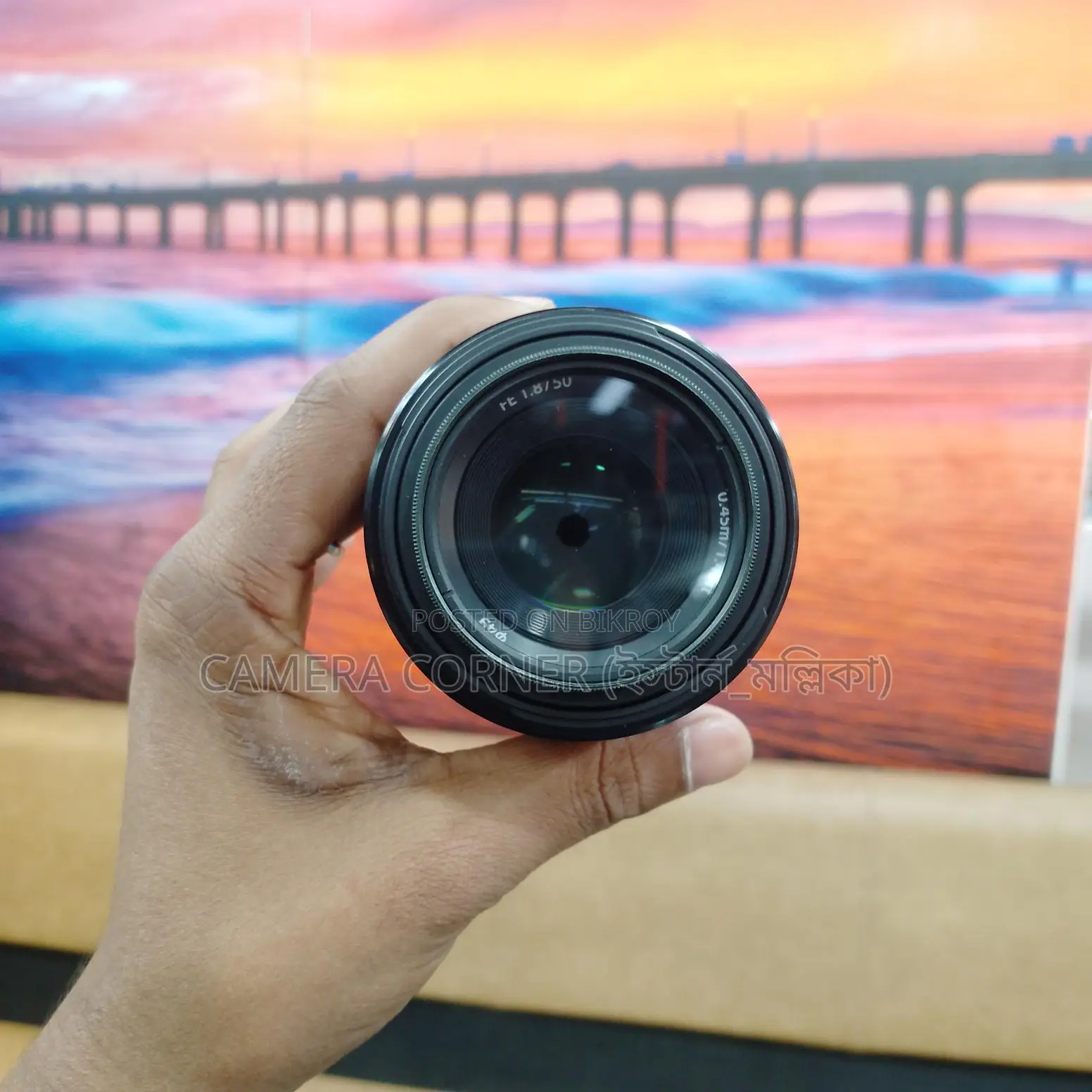 Sony FE 50mm /F1.8 lens