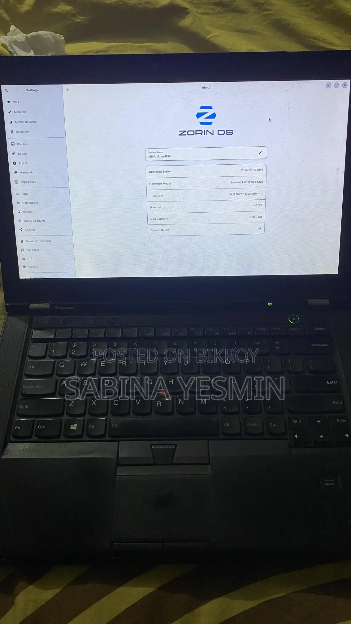 Lenovo Thinkpad T430s