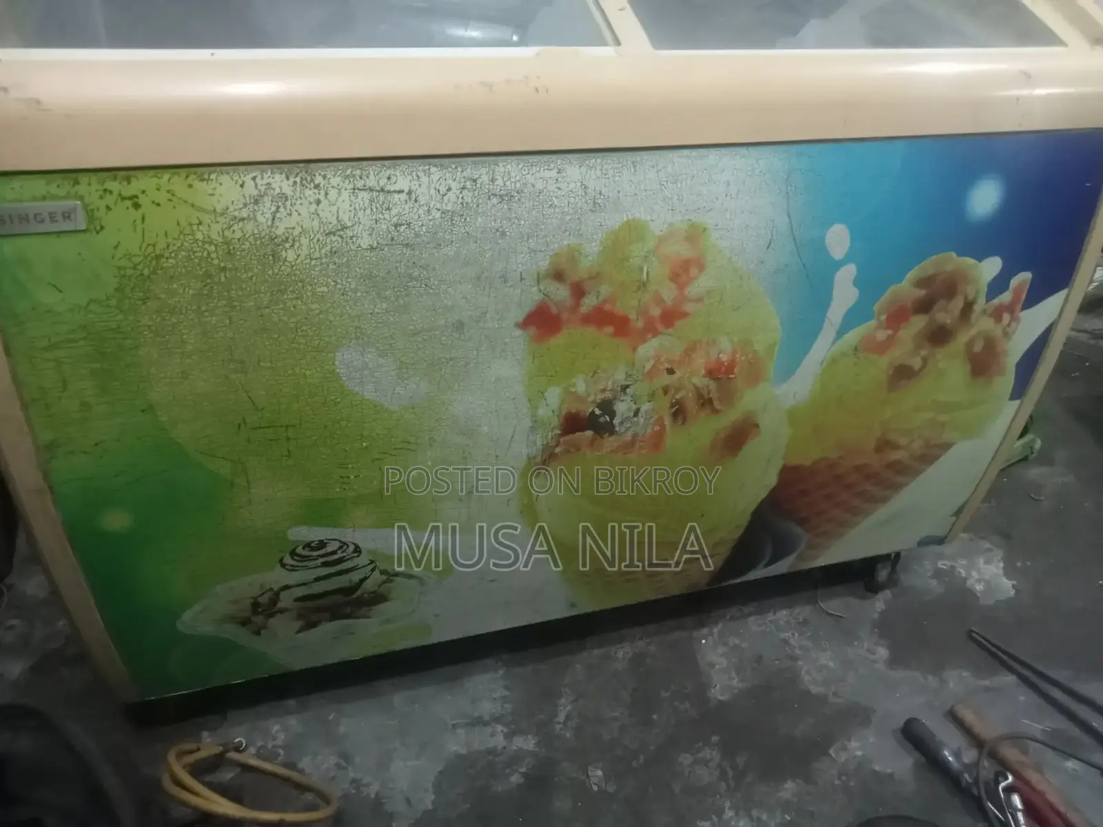 Singer Ice Cream Deep Freezer