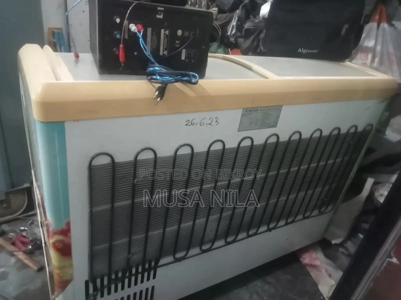 Singer Ice Cream Deep Freezer